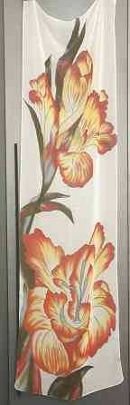 Шифоновый шарф палантин весна лето Донецк