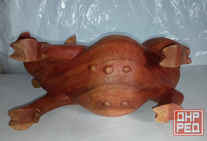 Большая деревянная скульптура дикая свинья. Донецк - изображение 8