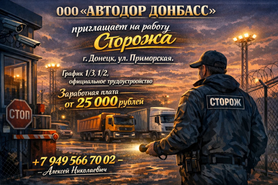 Сторож Донецк