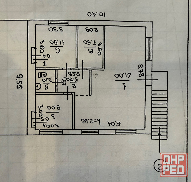 Аренда: Торгово-Офисное помещение - 100 м2., пр.Ленинский Донецк - изображение 8