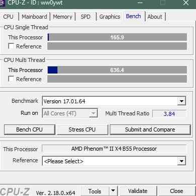 Процессор AMD Phenom II X4 B55 Докучаевск