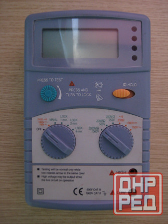 Мегаомметр цифровой Mastech MS5201 Донецк - изображение 2