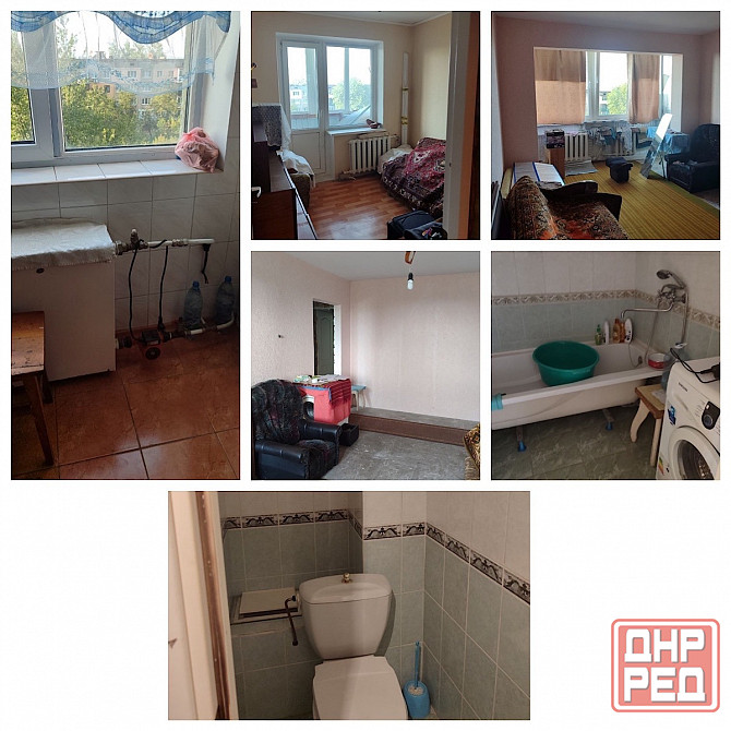 3к Даки этаж 7/9 с индивидуальным отоплением торг Макеевка - изображение 1