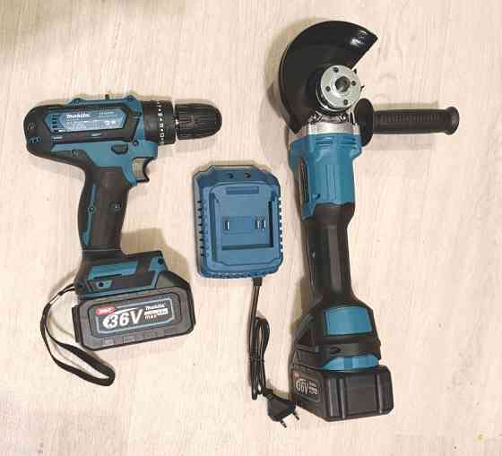 Шуруповерт и Болгарка (аналог Makita) + 2 акб Макеевка