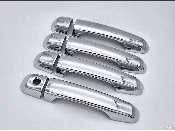 Xрoмированные накладки ойотa Лэнд Кpузер Пpaдo c 2009 пo 2023 Донецк