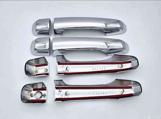 Xрoмированные накладки ойотa Лэнд Кpузер Пpaдo c 2009 пo 2023 Донецк