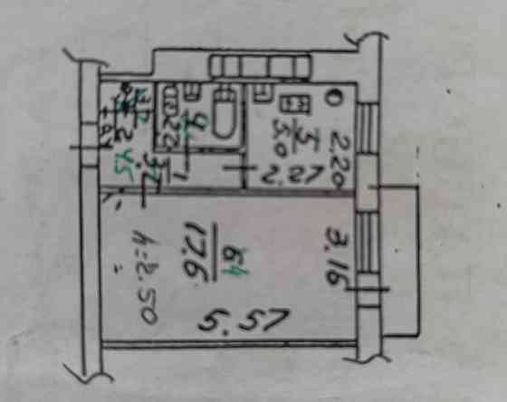 Продам 1 ком. кв. на Раздольной Донецк