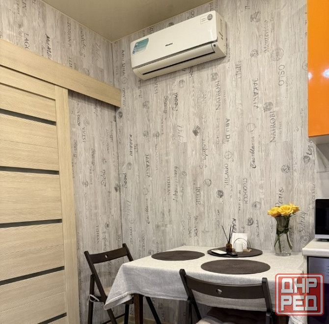 Сдаю однокомнатную квартиру 35.0 м² этаж 2/5 город Калининский район, Парк Гулливер Донецк - изображение 4