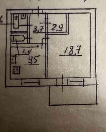 Продам 1к.кв. 40.8 м² ул. Куйбышева Донецк