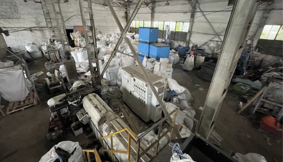 Цех по переработке пластика Харцызск