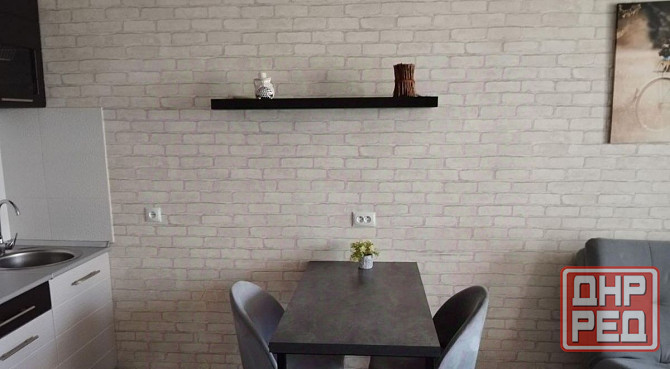 На длительный срок сдается чистая, светлая квартира-студия в Ворошиловском районе Донецка Донецк - изображение 3