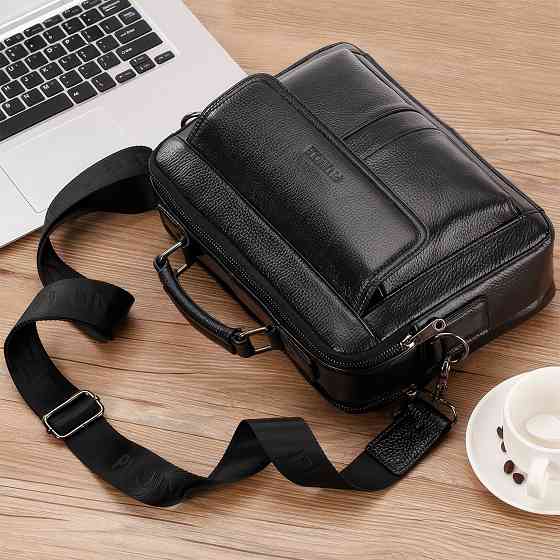 Мужская сумка барсетка на плечо из натуральной кожи Донецк