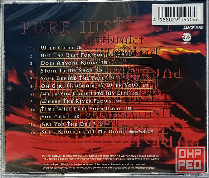 CD диск Scorpions - Pure Instinct - Донецк - изображение 2