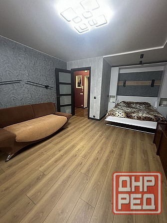 в долгосрочную аренду предлагается однокомнатная квартира, в кировском районе города донецка. Донецк - изображение 1