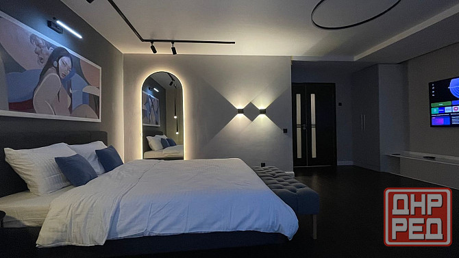 Сдаётся полностью обустроенная трёхкомнатная квартира в центре Донецка Донецк - изображение 1