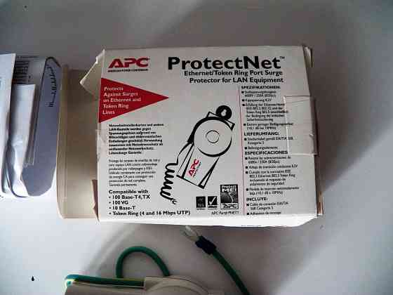 Устройство защиты от импульсных помех APC PROTECTNET WITH GIGABIT PROTECTION PNET1GB Донецк