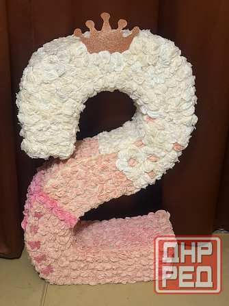 Цифра из салфеток 2 Донецк - изображение 1