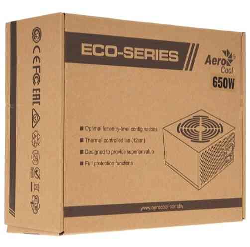 Блок питания Aerocool Eco 650w серый (арт-2311) Донецк