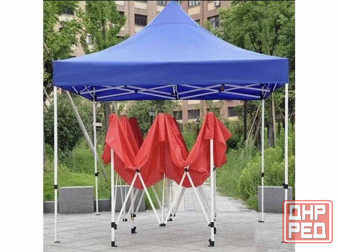 Раздвижной шатер 3х3 м (шатер гармошка, торговый шатер, для дачи) Донецк - изображение 1