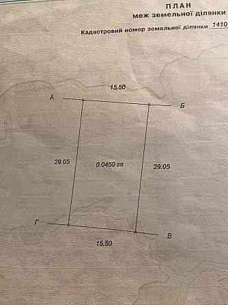 Земельный участок под индивидуальное строительство Донецк