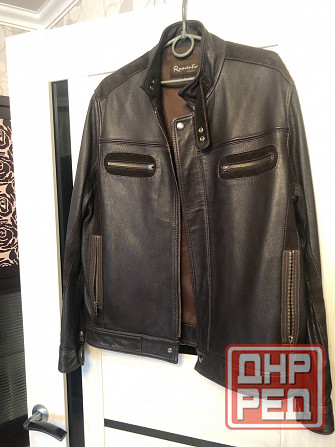 Куртка кожанная мужская Донецк - изображение 1