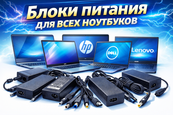Блоки питания для ноутбука. Луганск