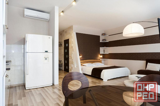 уютная студия 30,4 м² с лоджией и кладовой на ул. Куйбышева Донецк - изображение 1