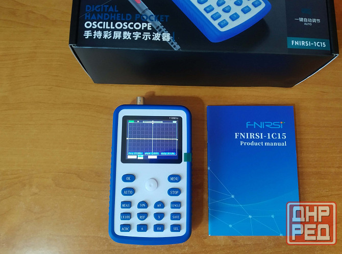 Цифровой Осциллограф FNIRSI-1C15 (новый) Донецк - изображение 3