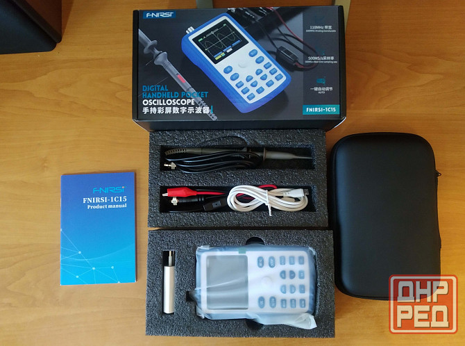 Цифровой Осциллограф FNIRSI-1C15 (новый) Донецк - изображение 5