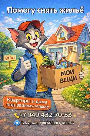Помогу найти квартиру или дом под ваши запросы и сроки Донецк