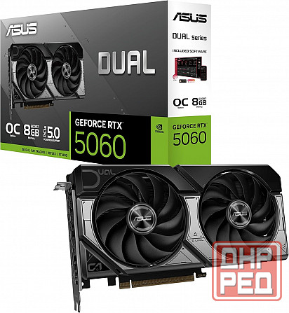 New ASUS Dual GeForce RTX 5060 8GB GDDR7 OC Edition Москва - изображение 1