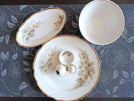 Винтажный фарфоровый сервиз на 6 персон. Донецк