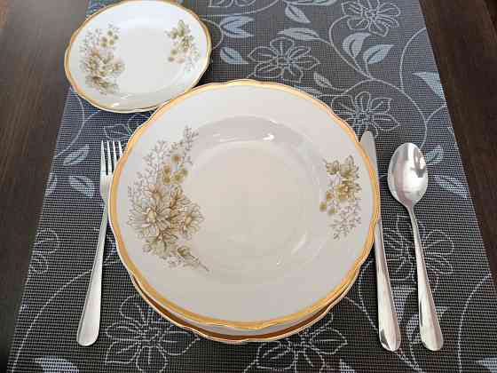 Винтажный фарфоровый сервиз на 6 персон. Донецк