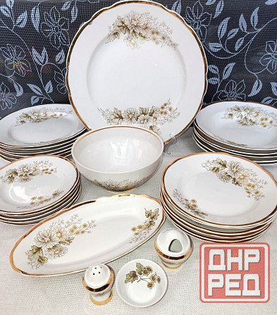 Винтажный фарфоровый сервиз на 6 персон. Донецк - изображение 7