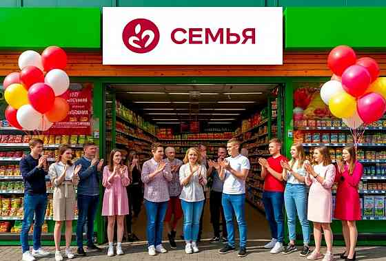 Сеть супермаркетов Семья ищет помещения от 300 кв.м. в Донецке, Макеевке и других городах днр Донецк