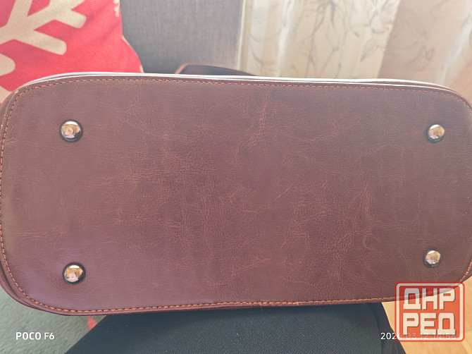 Продается кожаная женская сумка Донецк - изображение 3