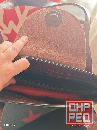 Продается кожаная женская сумка Донецк - изображение 4