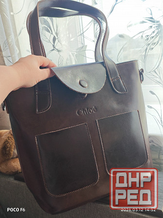 Продается кожаная женская сумка Донецк - изображение 2