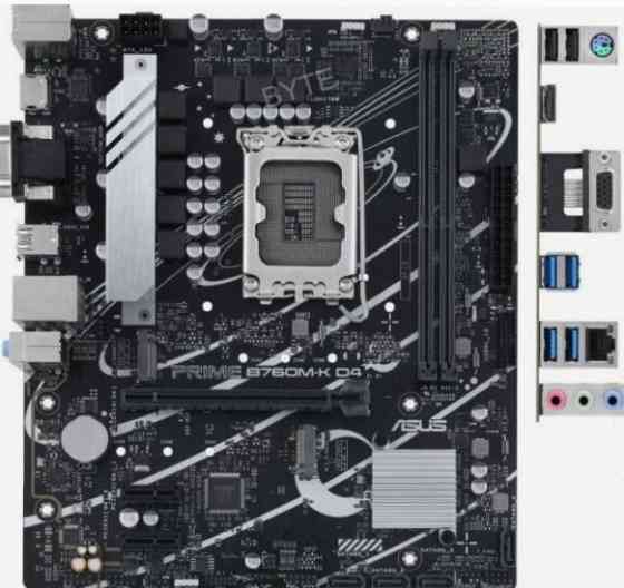 Материнская плата Asus Prime B760m-K D4 Socket 1700 B760 2xddr4 1xpci-E 16x 2xpci-E 1x 4xsata Iii Ma Макеевка