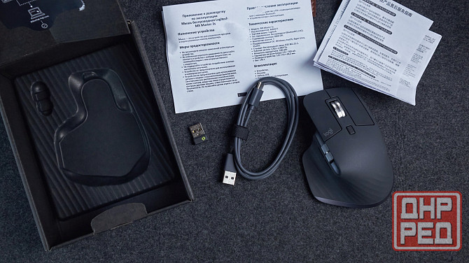 Мышь Logitech MX Master 3S Graphite, Bluetooth, беспроводная мышка Донецк - изображение 7