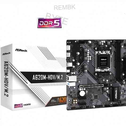 Материнская плата Asrock A620m-Hdv/M.2 (Am5, Matx), арт-5793 Макеевка