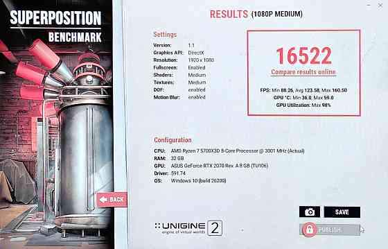 Видеокарта RTX 2070 Донецк