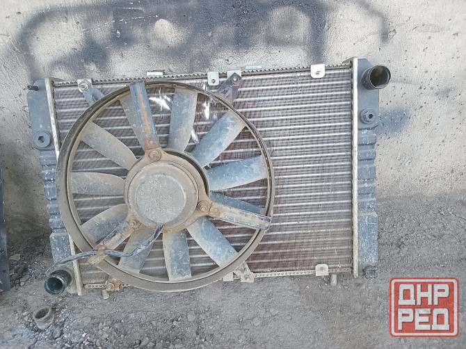 Продаю радиатор с вентилятором на волгу 3110,31105 Донецк - изображение 1