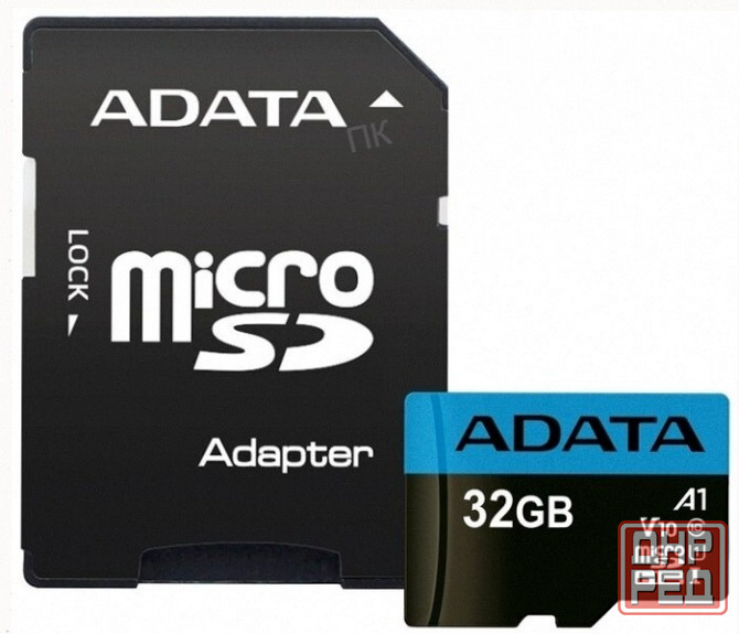 Adata карта памяти 32гб Adata Ausdh32guicl10a1-Ra1 Microsdhc Uhs-I Class10 + адаптер - арт-8262 Донецк - изображение 2