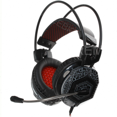 Наушники с микрофоном Oklick Hs-L500g Toxic черный (Hs-L500g) [арт-2372] Донецк