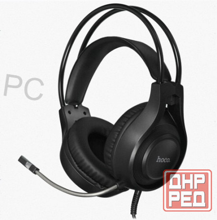Проводные наушники Hoco W106 Tiger черный 2023, арт-3798 Донецк - изображение 1