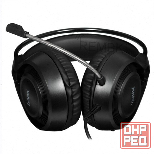 Проводные наушники Hoco W106 Tiger черный 2023, арт-3798 Донецк - изображение 2