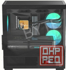 Корпус Formula V корпус Formula V Line Crystal E1m Black, Matx, Usb3.0*2, Switch Display Panel арт-7 Донецк - изображение 1