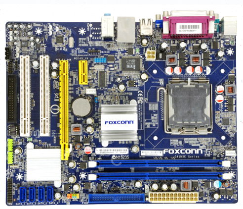 Материнская плата Foxconn G41mxe б/у, арт-2075 Донецк