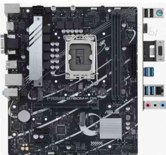 Материнская плата Asus Prime B760m-K D4 Socket 1700 B760 2xddr4 1xpci-E 16x 2xpci-E 1x 4xsata Iii Ma Донецк